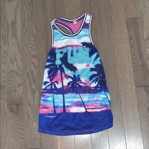 Justice swim tank coverup